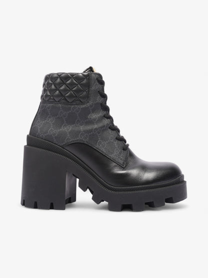 Gucci GG Bootie Black Leather EU 39 UK 6