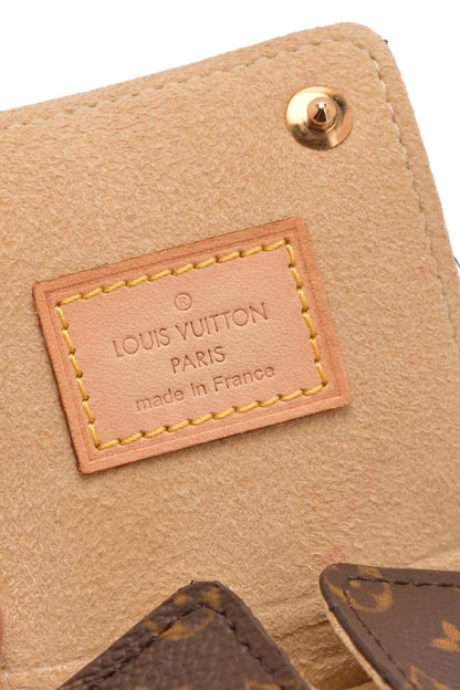 LOUIS VUITTON Empreinte 18K Yellow Gold Wide Band Ring