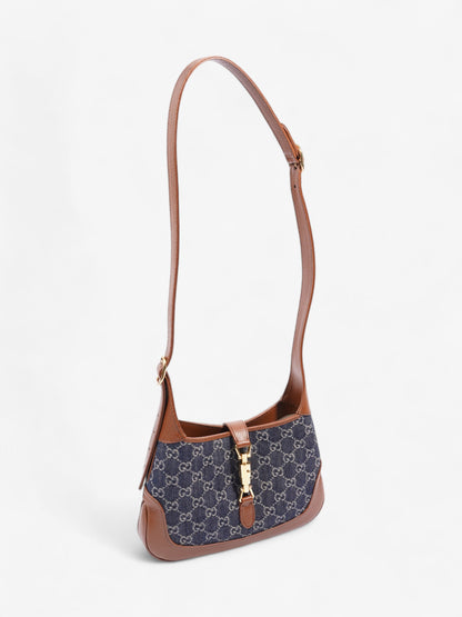 Gucci Jackie 1961 Blue / Brown Denim