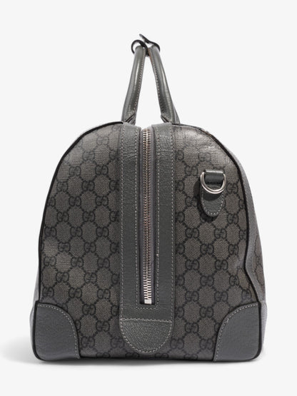 Gucci Ophidia Duffle Bag GG Supreme / Grey Coated Canvas
