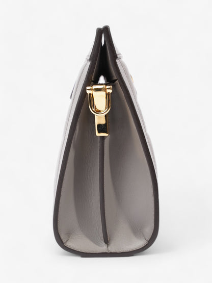 Gucci GG Matelassé Grey Matelasse Leather Small