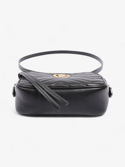 Gucci GG Marmont Black Matelasse Leather Mini