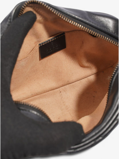 Gucci GG Marmont Black Matelasse Leather Mini