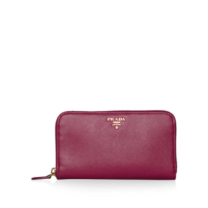 Prada Vitello Daino Continental Wallet