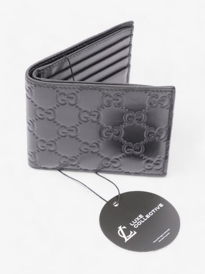 Gucci Signature Wallet Black Leather
