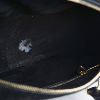 Saint Laurent Bo Duffle Suede Leather Bag