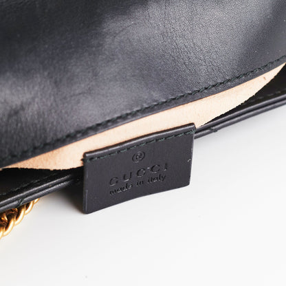 Gucci Supermini Marmont Black