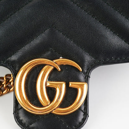 Gucci Supermini Marmont Black