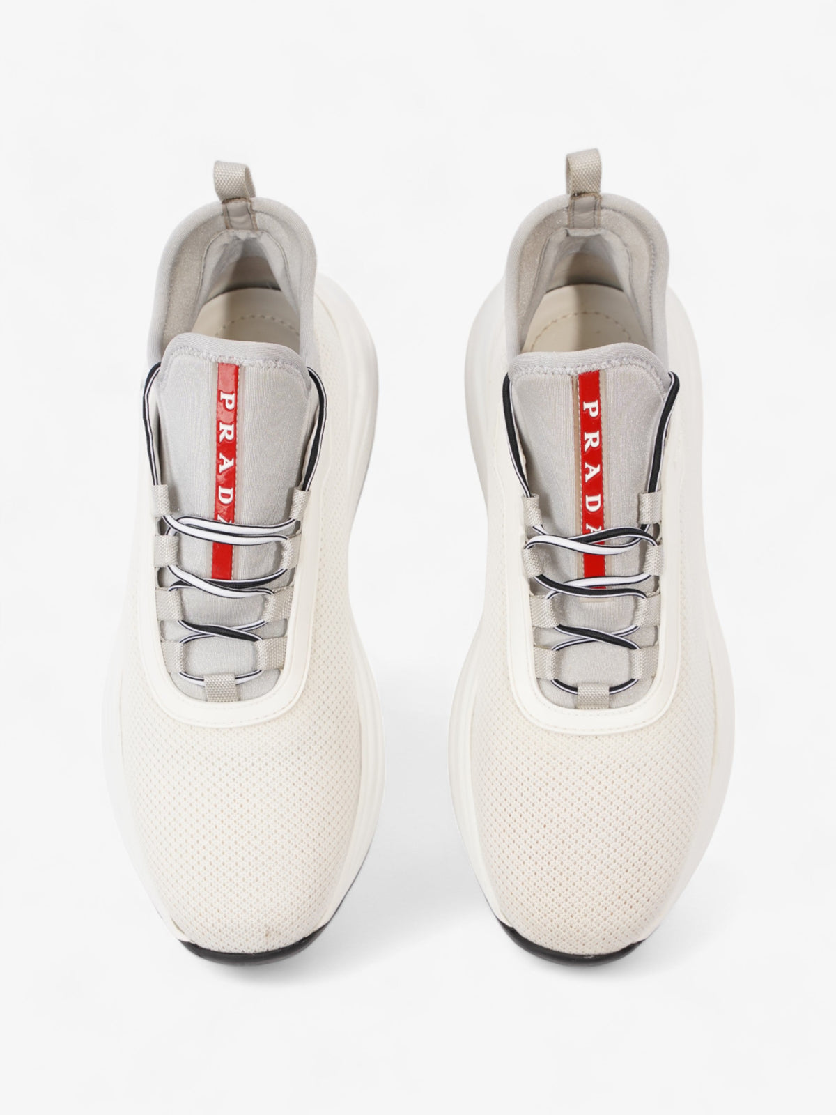 Prada Neoprene White / Grey Mesh EU 36.5 UK 3.5