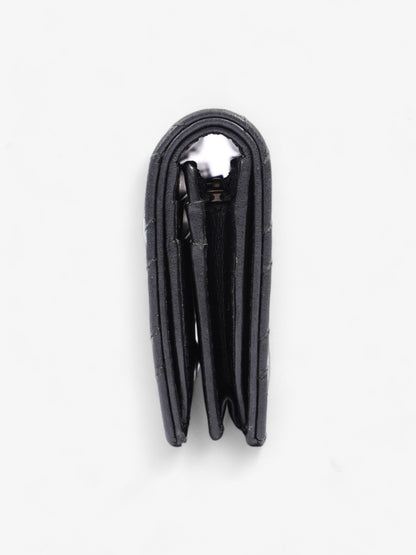 Gucci GG Marmont Card Case Wallet Black Matelasse Leather