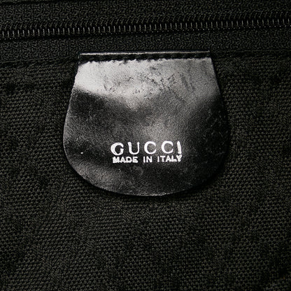 Gucci Bamboo Nylon Satchel