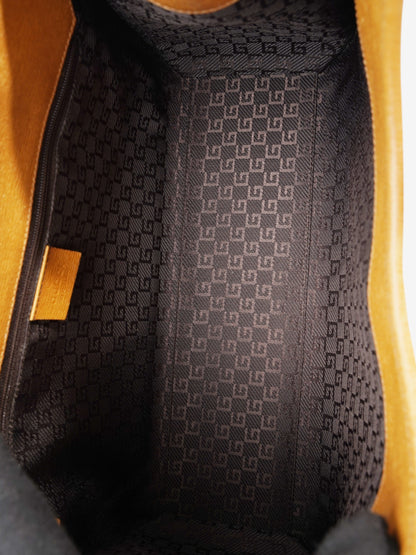 Gucci Jackie Dark Yellow Leather