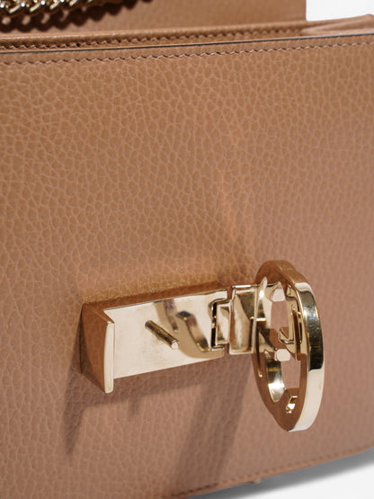 Gucci Interlocking G Chain Camel Leather
