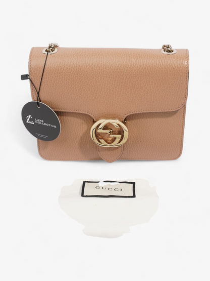 Gucci Interlocking G Chain Camel Leather