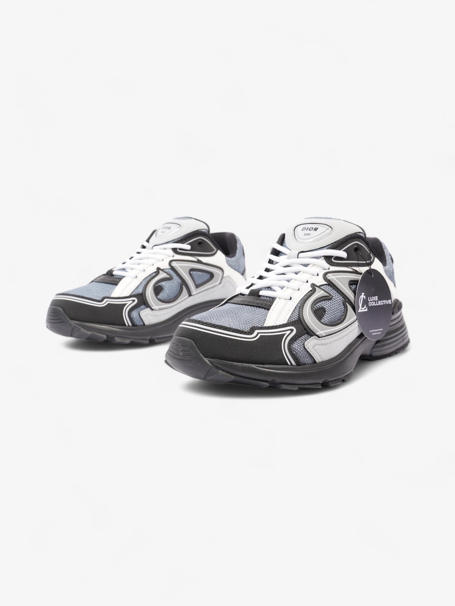 Christian Dior B30 Black / Blue / Grey Mesh EU 42 UK 8