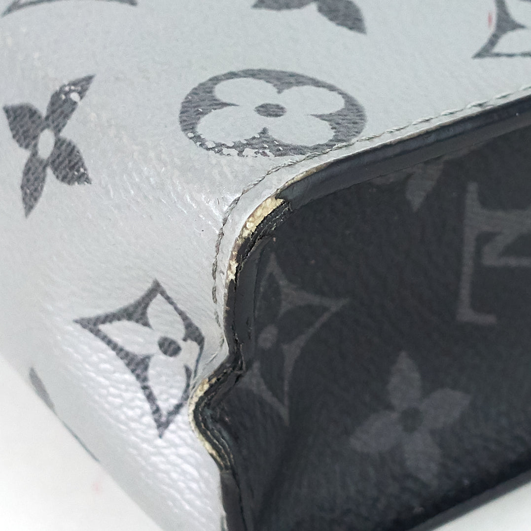 LOUIS VUITTON Voyage MM Monogram Eclipse Split Pochette