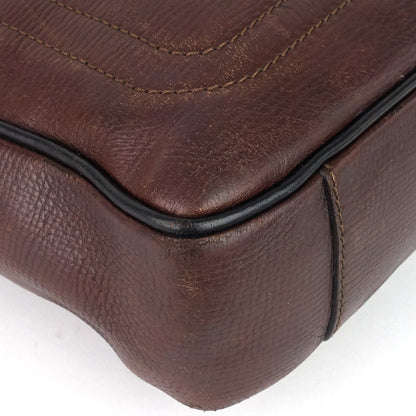 LOUIS VUITTON Utah Huron Leather Work Bag
