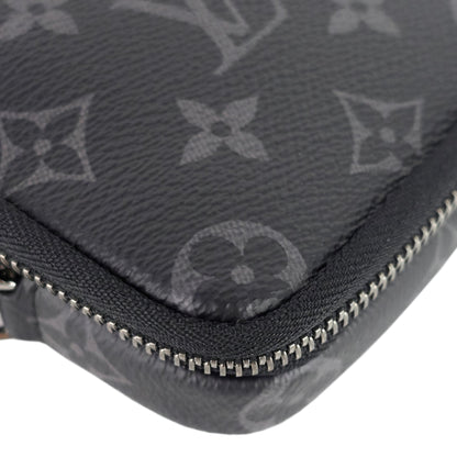 LOUIS VUITTON Double Phone Eclipse Reverse Canvas Pouch