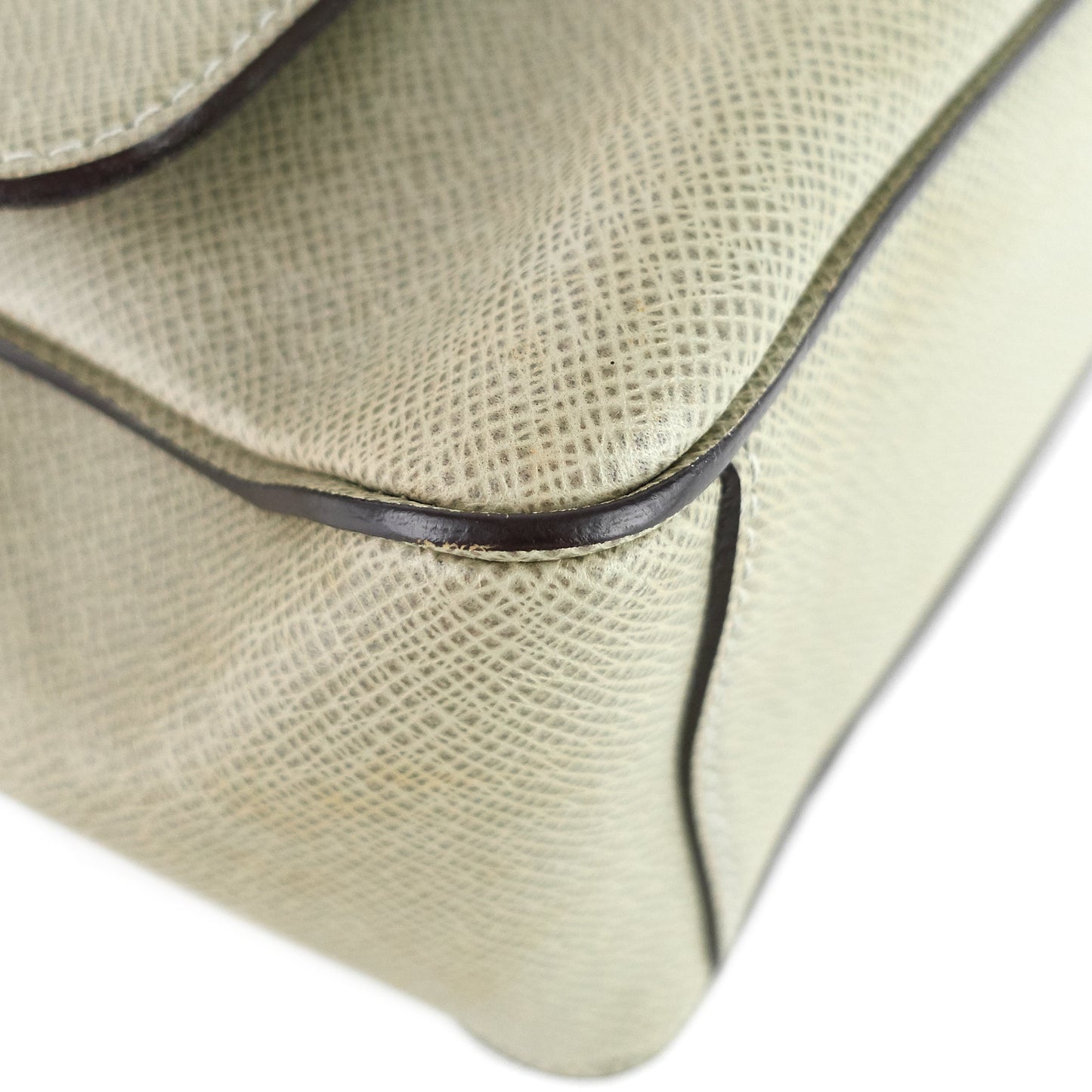 LOUIS VUITTON Milo Taiga Leather Messenger Bag