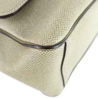 LOUIS VUITTON Milo Taiga Leather Messenger Bag