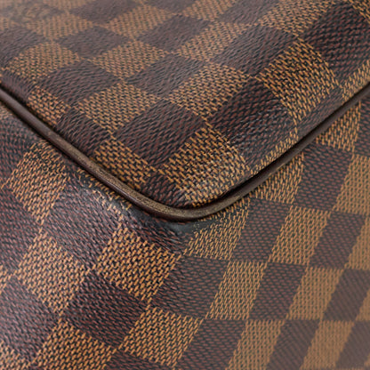 LOUIS VUITTON Belem MM Damier Ebene Canvas Bag