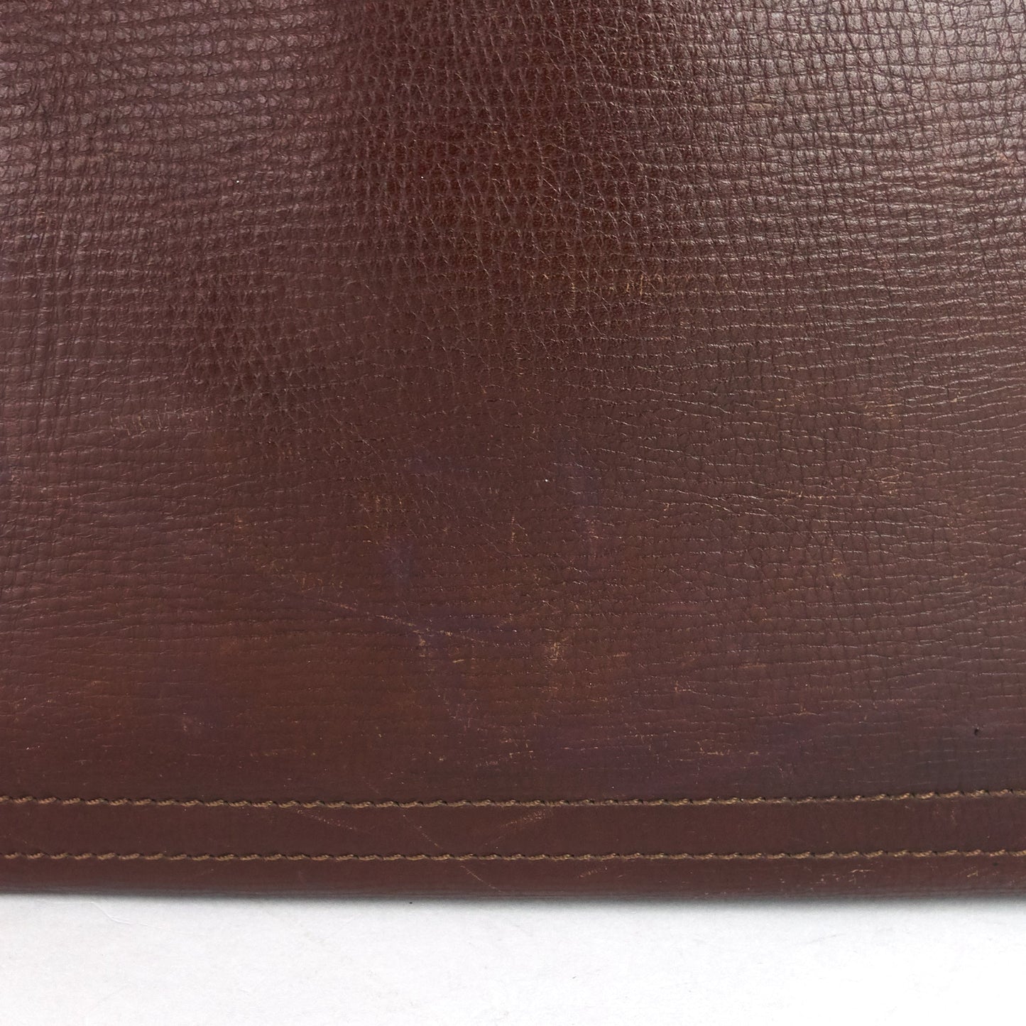 LOUIS VUITTON Utah Huron Leather Work Bag