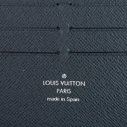 LOUIS VUITTON Zippy Navy Blue Epi Leather Organizer Wallet