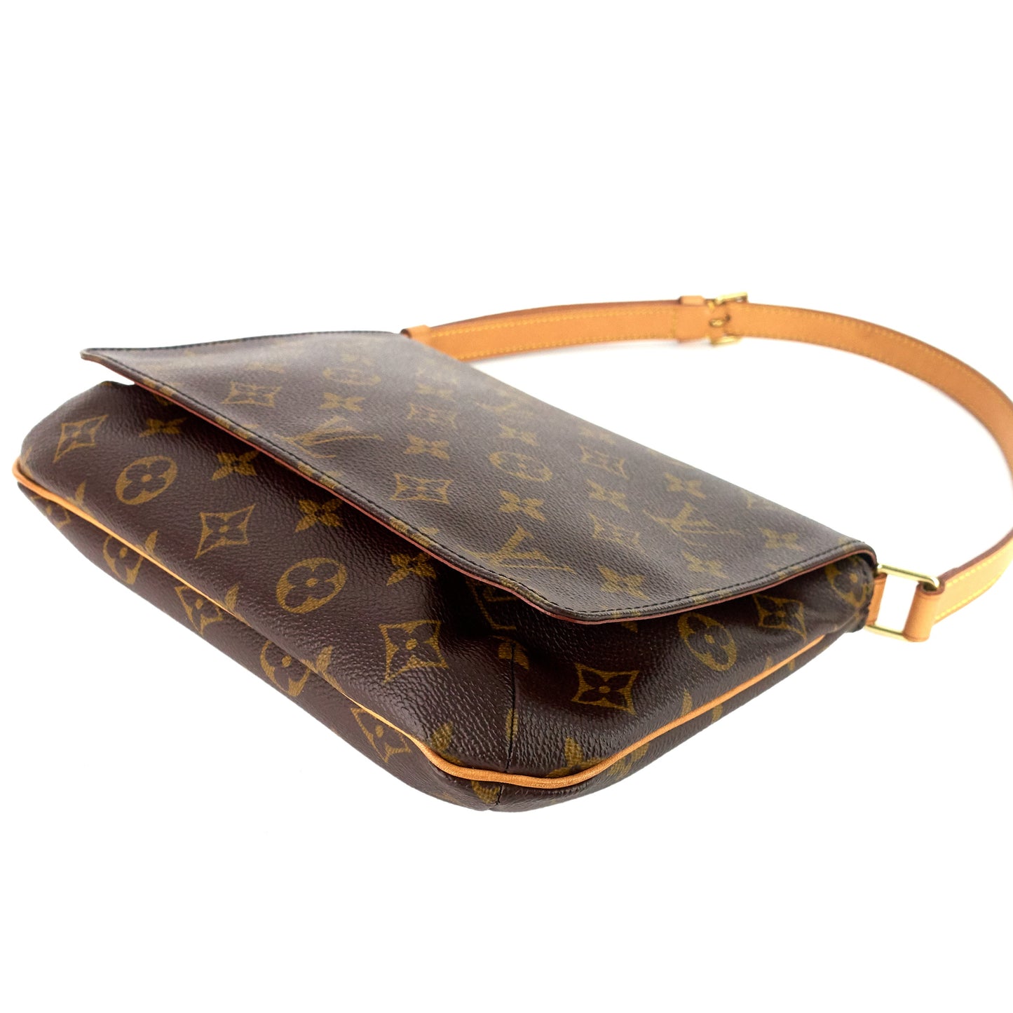 LOUIS VUITTON Musette Tango Monogram Canvas Shoulder Bag