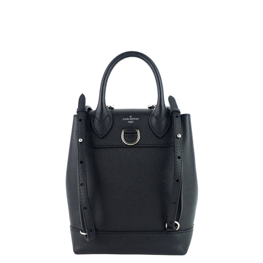 LOUIS VUITTON LockMe Mini Calfskin Leather Backpack Bag