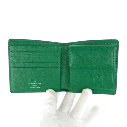 LOUIS VUITTON Marco My LV Heritage Monogram Canvas Wallet