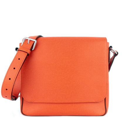 LOUIS VUITTON Roman PM NM Taiga Leather Messenger Bag