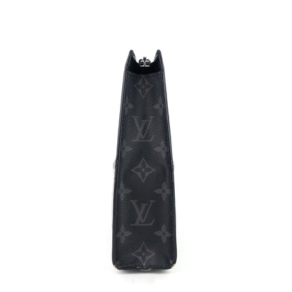 LOUIS VUITTON Voyage MM Monogram Eclipse Split Pochette