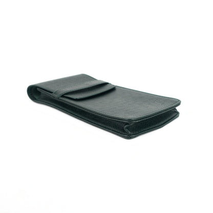 LOUIS VUITTON Green Taiga Leather Pen Holder