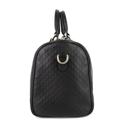 Joy Medium Boston Microguccissima Leather Bag