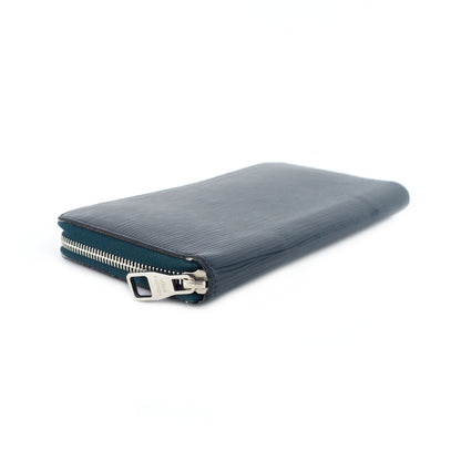 LOUIS VUITTON Zippy Navy Blue Epi Leather Organizer Wallet