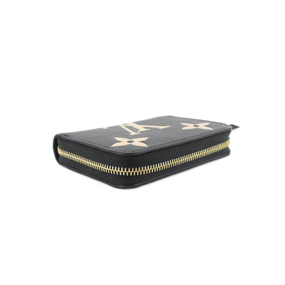 LOUIS VUITTON Zippy Bicolour Monogram Empreinte Leather Coin Purse
