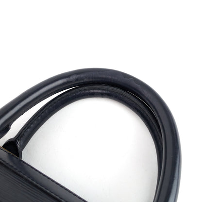 LOUIS VUITTON Dhanura Black Epi Leather Handbag