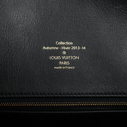 LOUIS VUITTON Cuir Boudoir Lockit Leather Chain Tote Bag