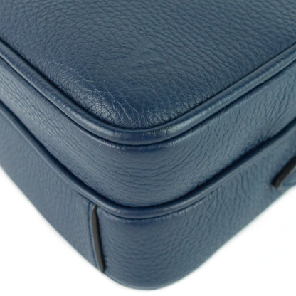 LOUIS VUITTON Amazone Blue Taurillon Leather Crossbody Bag