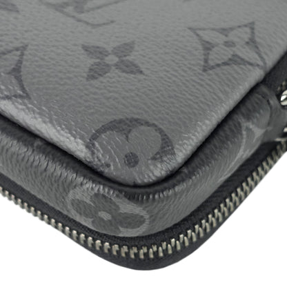 LOUIS VUITTON Double Phone Eclipse Reverse Canvas Pouch