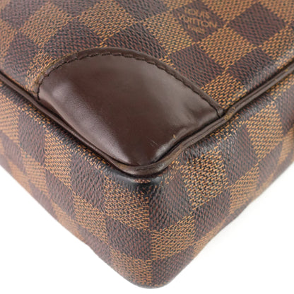 LOUIS VUITTON Porte-Documents Voyage GM Damier Ebene Canvas Briefcase Bag