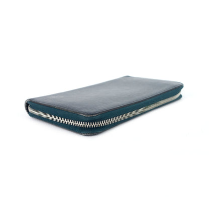 LOUIS VUITTON Zippy Navy Blue Epi Leather Organizer Wallet