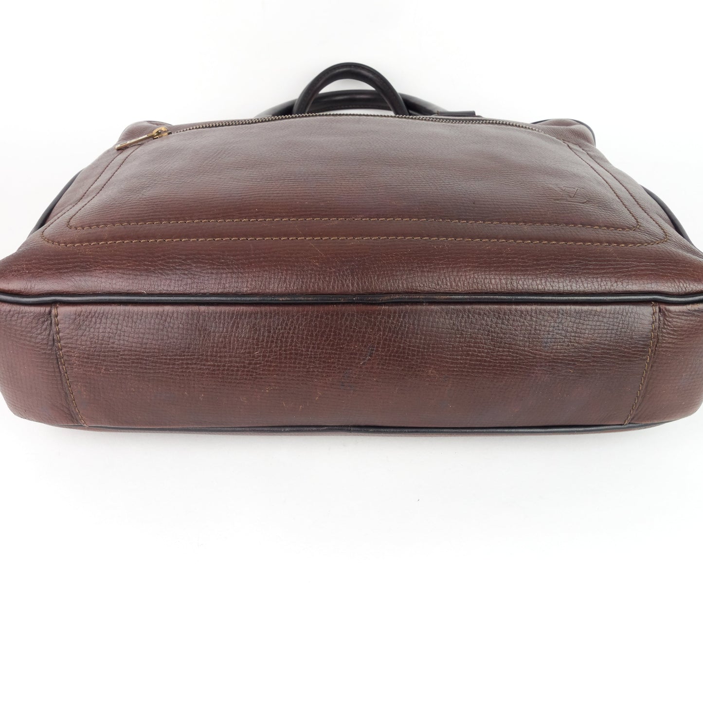 LOUIS VUITTON Utah Huron Leather Work Bag