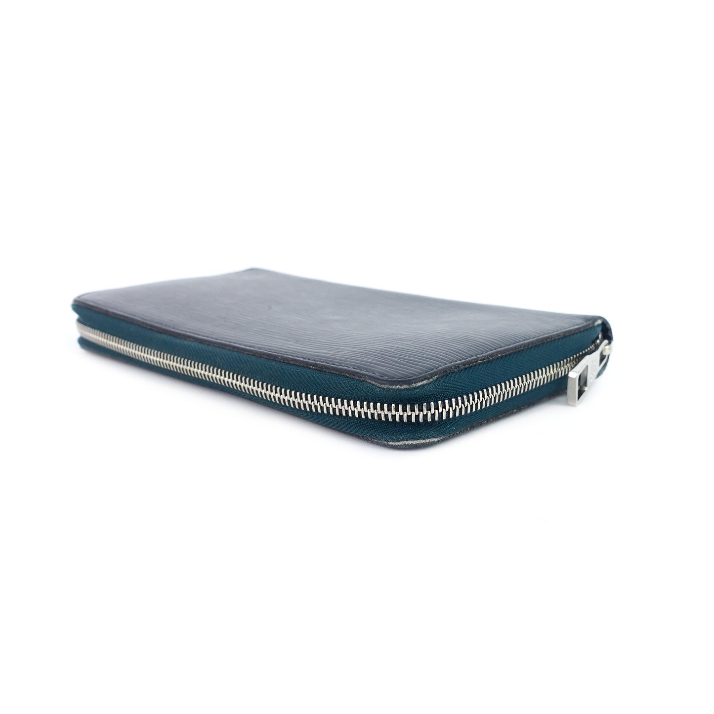 LOUIS VUITTON Zippy Navy Blue Epi Leather Organizer Wallet