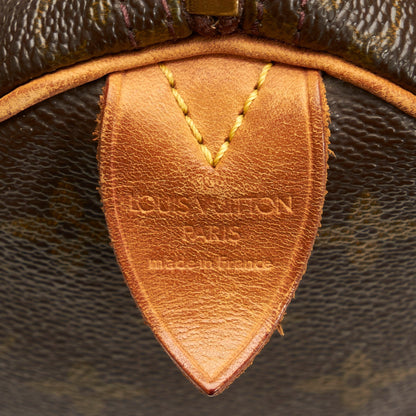 LOUIS VUITTON Monogram Speedy 25 Brown