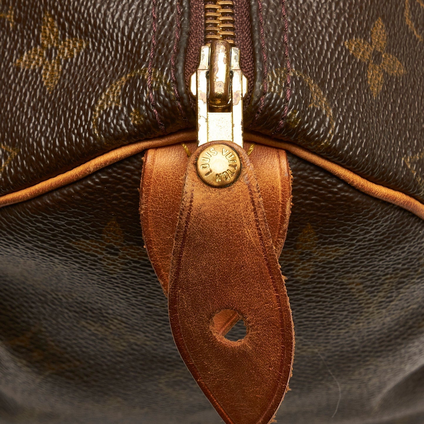 LOUIS VUITTON Monogram Speedy 25 Brown
