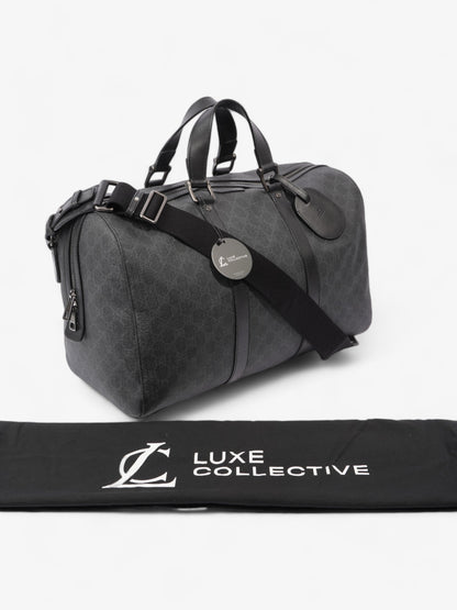 Gucci Carry-On Duffle Black GG Supreme Coated Canvas