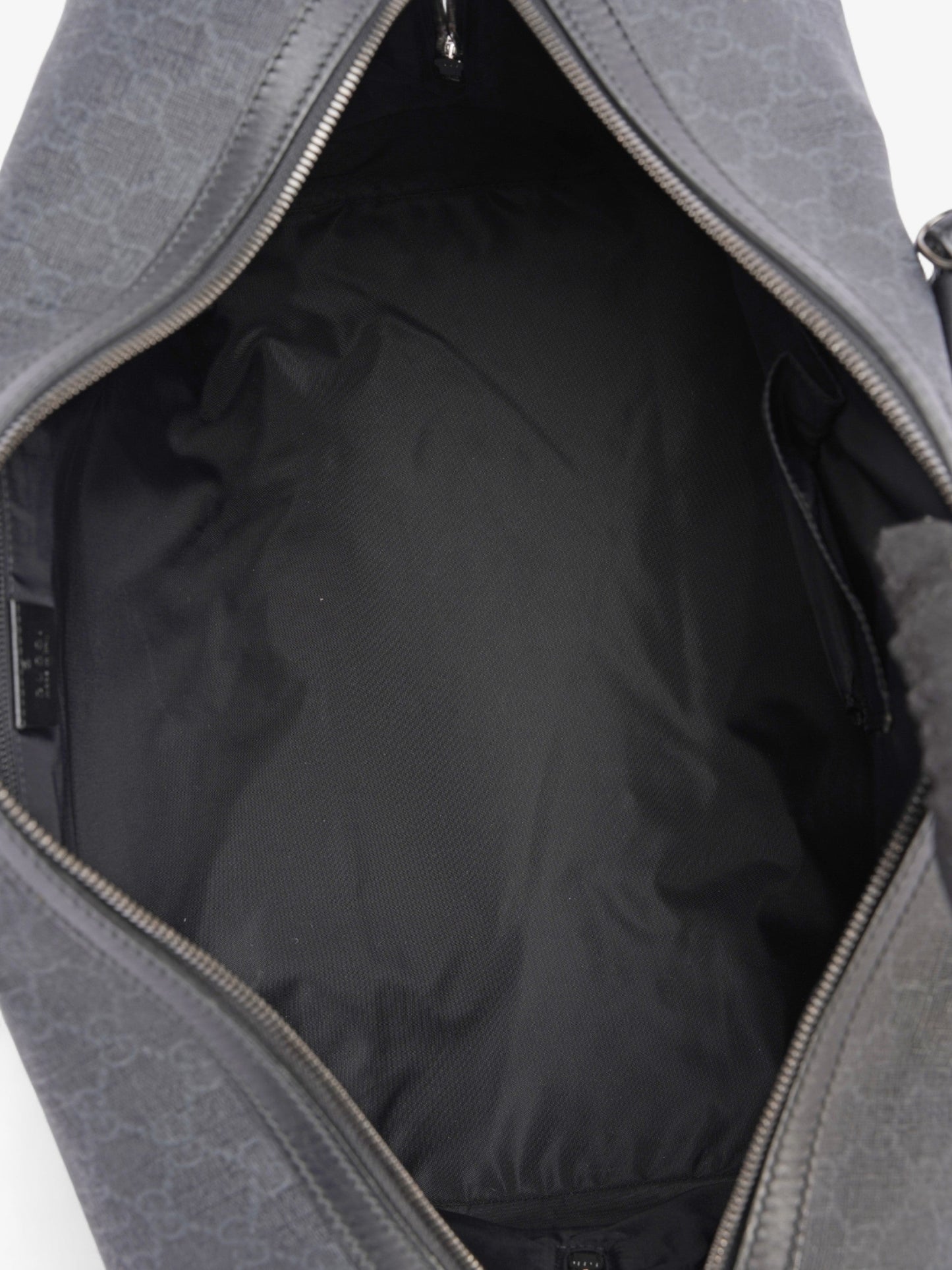 Gucci Carry-On Duffle Black GG Supreme Coated Canvas