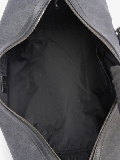 Gucci Carry-On Duffle Black GG Supreme Coated Canvas