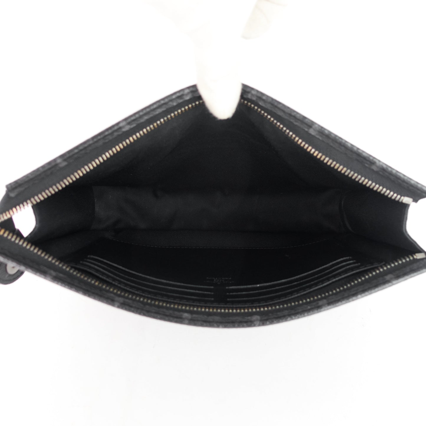 LOUIS VUITTON Voyage MM Monogram Eclipse Split Pochette